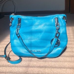 AMAZING CONDITION Blue Michael Kors Purse